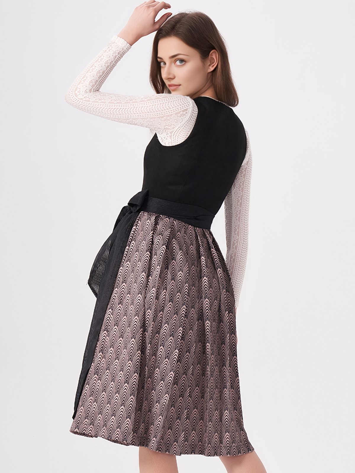 Dirndl in eleganter schlichter Ausführung