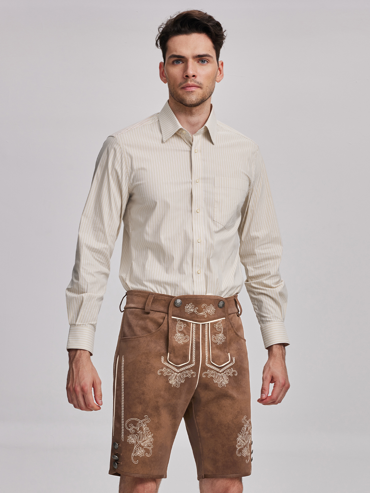 Dirndlbluse in Gelb