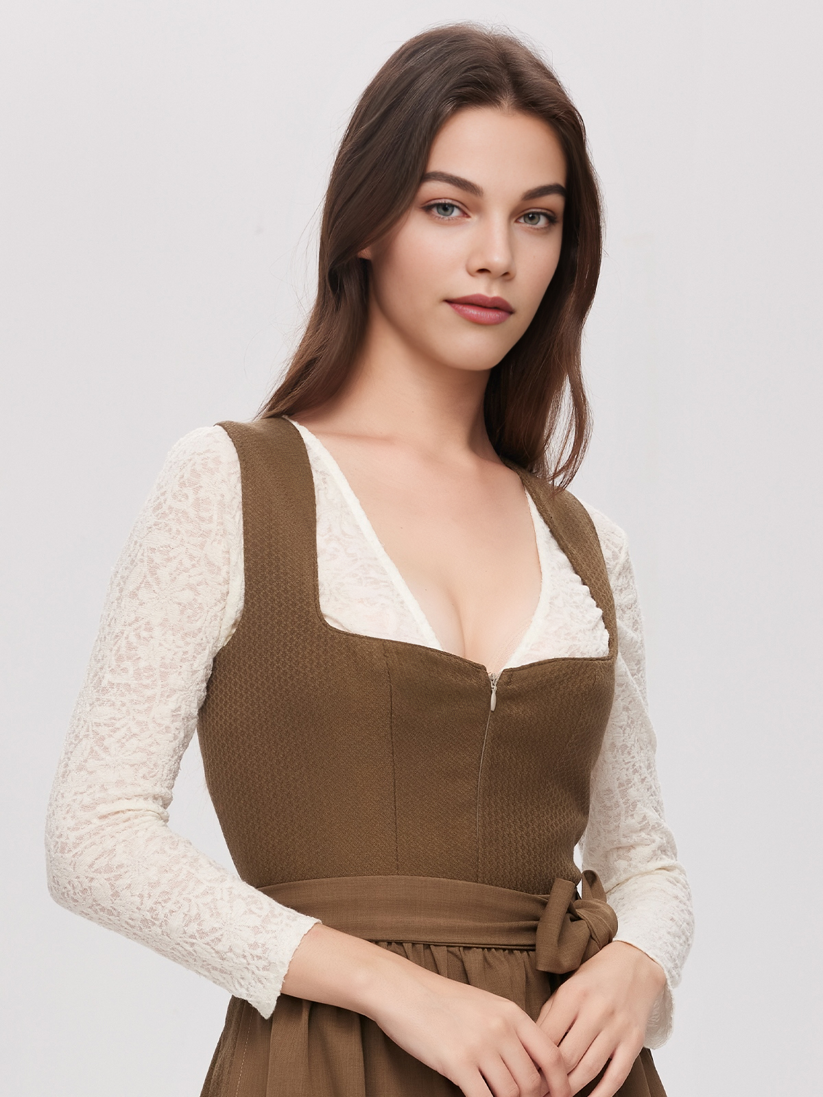 Dirndl in Grün