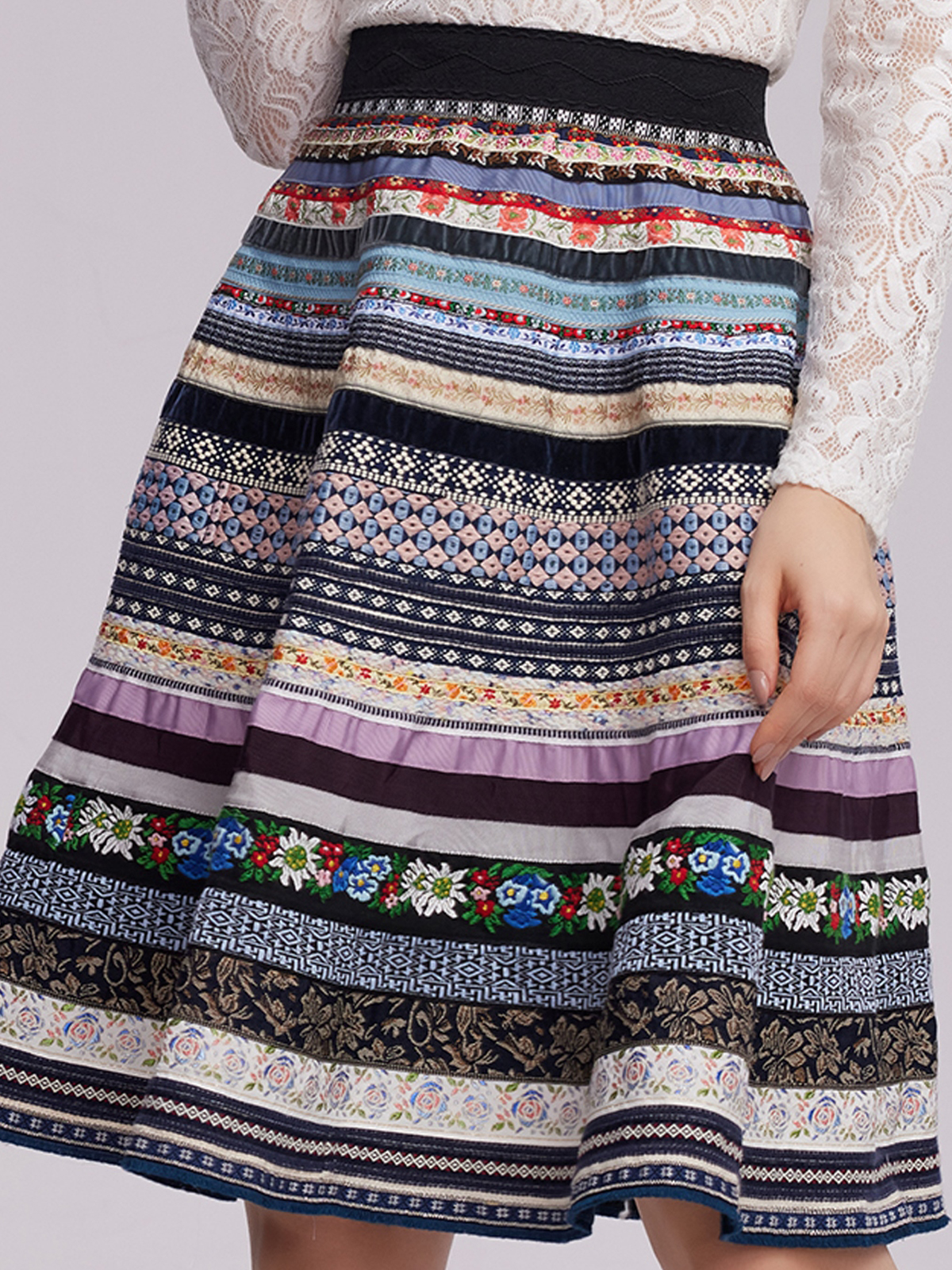 Dirndl in Blau