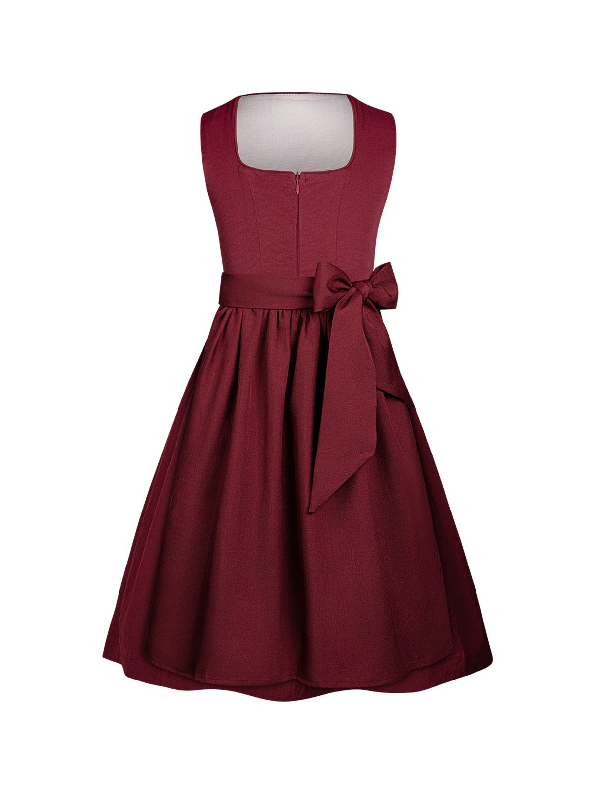 Modernes Dirndl in Rot